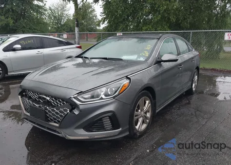 2019 Hyundai Sonata Sport z USA, uszkodzony, nr VIN 5NPE34AF8KH816094